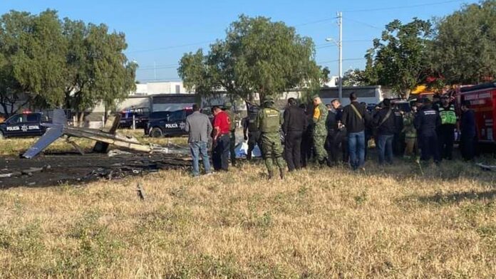 Se desploma aeronave y muere el Secretario de Seguridad de Aguascalientes Porfirio Sánchez