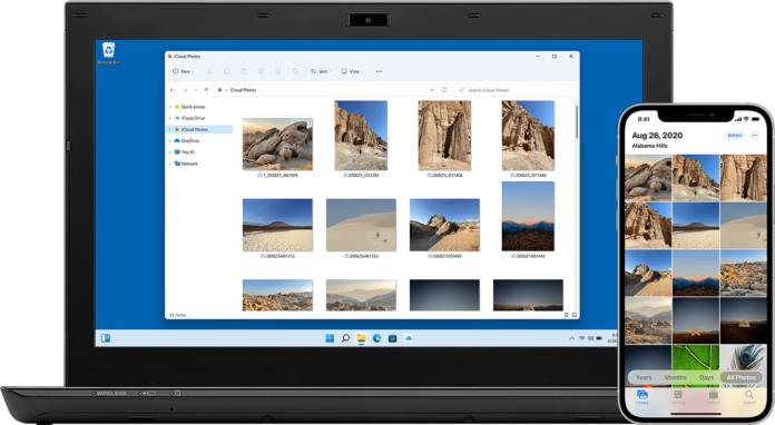 Windows 11 permitirá ver fotos y videos de iCloud en una computadora