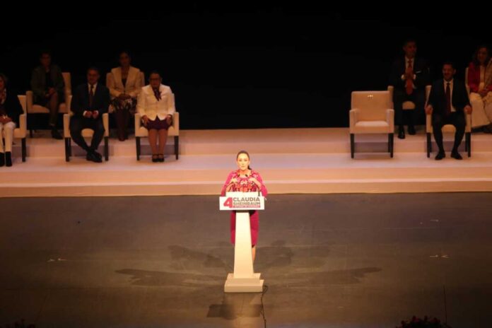 Claudia Sheinbaum ofrece 4o. Informe en Auditorio Nacional