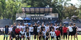 Pumas vencen a Alemania en flag football