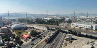 En EDOMEX, avanza conectividad del tren suburbano al Aeropuerto Internacional Felipe Ángeles