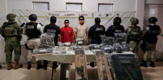 Capturan en Quintana Roo a dos presuntos integrantes de una célula criminal en José María Morelos