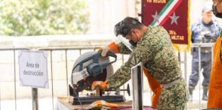 Realiza Oaxaca jornada de canje de armamento